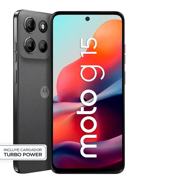 MOTO G15 6.7" 4GB 128GB 50MP Gris