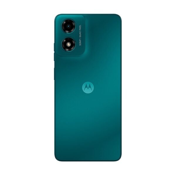 Celular Motorola Moto G05 4G 128GB, 4GB RAM, cámara principal 50MP, cámara frontal 8MP, 6.67", verde