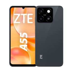 Celular ZTE Blade A55 4G 6.75", 128GB, 4GB ram, Android 14, procesador Octacore, negro