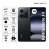 Celular Xiaomi Redmi Note 14 4G 256GB, 8GB RAM, cámara principal 108MP + 8MP + 2MP, frontal 20MP, 6.67'', negro