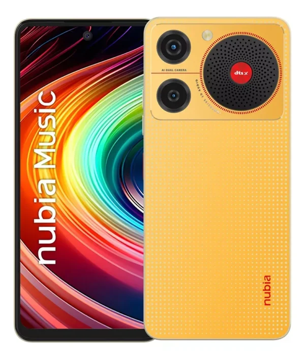 Celular Libre ZTE Nubia Music 6.6" 128 GB 4 GB + 4 GB RAM Naranja