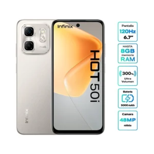 INFINIX HOT 50I 256GB 8GB 48 MP + IA CAM 6.7" TITANIUM GREY